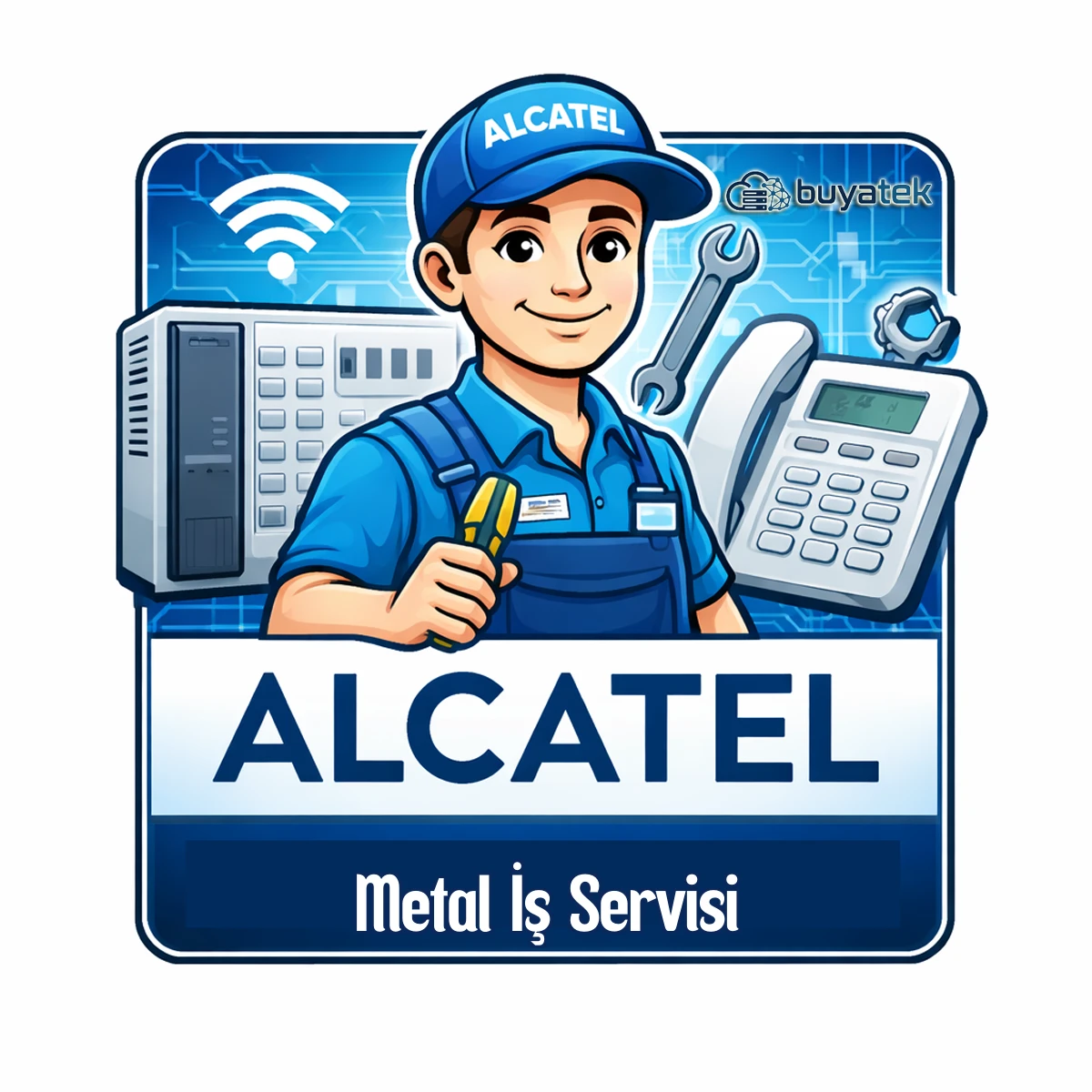 İstanbul Başakşehir Alcatel Santral Teknik Servisi